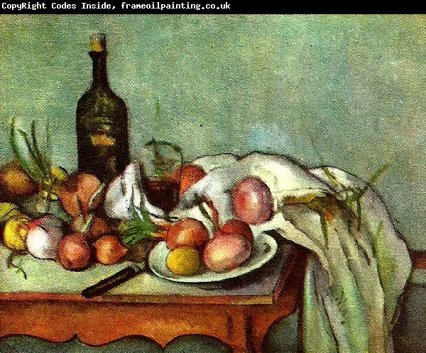 Paul Cezanne stilleben med lokar